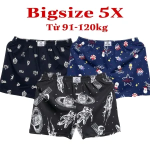 Quần đùi nam mặc ngủ bao mát ( từ 50kg-70kg )